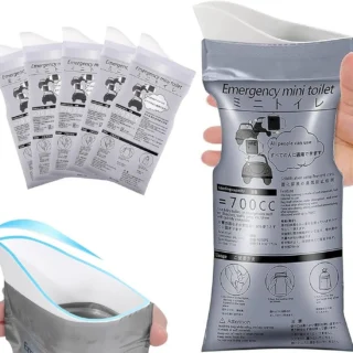 Sac d'urine jetable pour le voyage